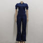 Trendy Slim Fit Denim Jumpsuit